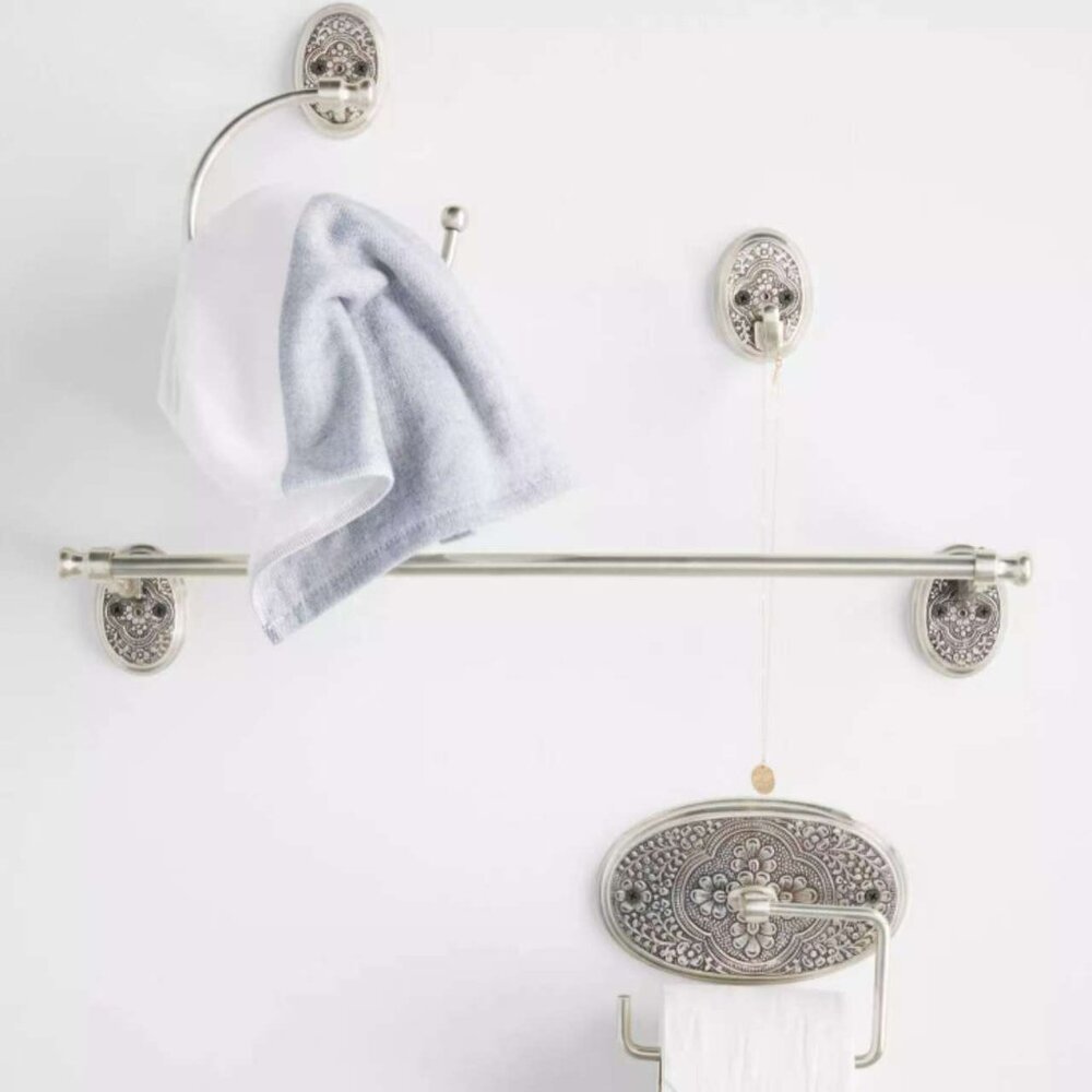 Brand New Anthropologie Madras Towel Bar - Picture 4 of 6